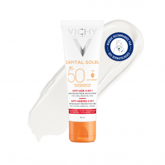 Capital Soleil Anti-Âge 3-en-1 SPF50